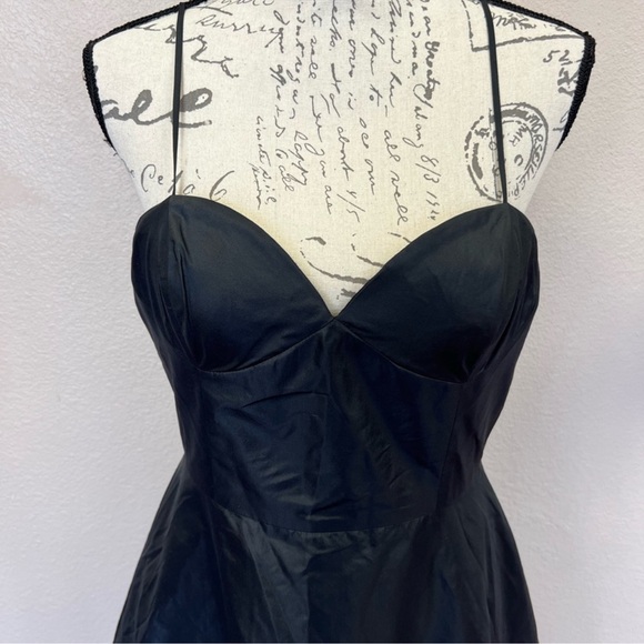 Laundry By Shelli Segal Navy Strapless Dress - Picture 4 of 12